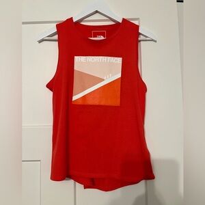 The North Face Tank XS Orange - Great Condition!